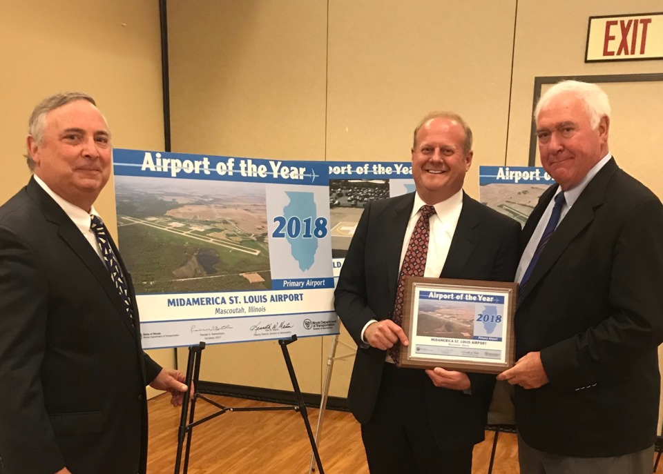 MidAmerica Airport Named 2018 Illinois Primary Airport of the Year